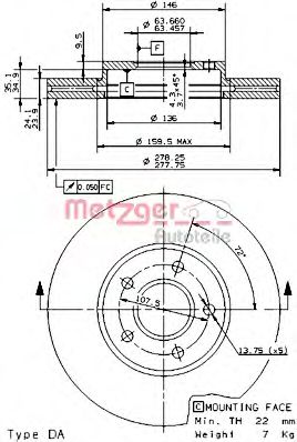 Disc frana