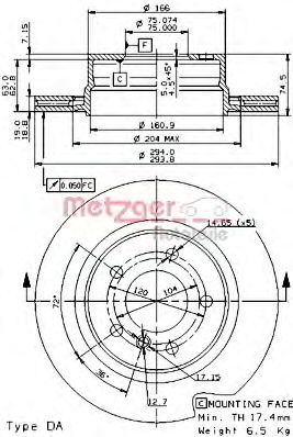 Disc frana