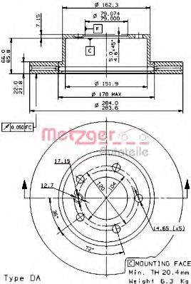 Disc frana