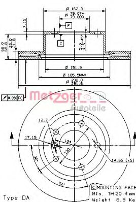 Disc frana