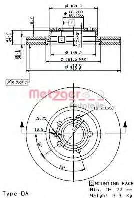 Disc frana