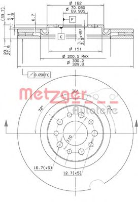 Disc frana