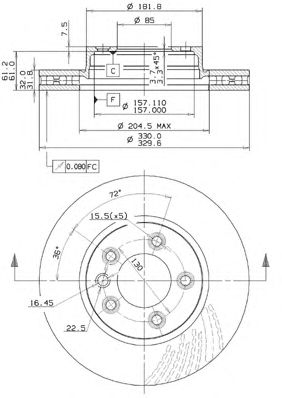 Disc frana