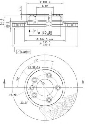 Disc frana