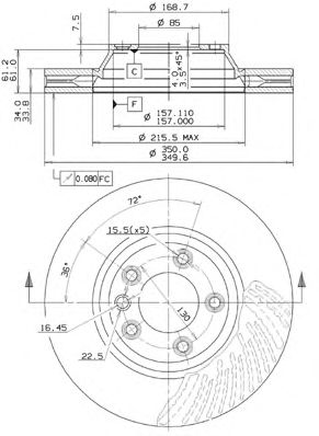 Disc frana