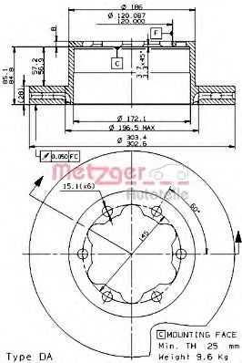 Disc frana