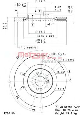 Disc frana