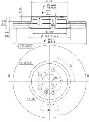 Disc frana