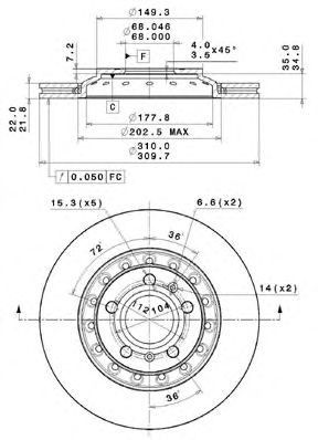 Disc frana