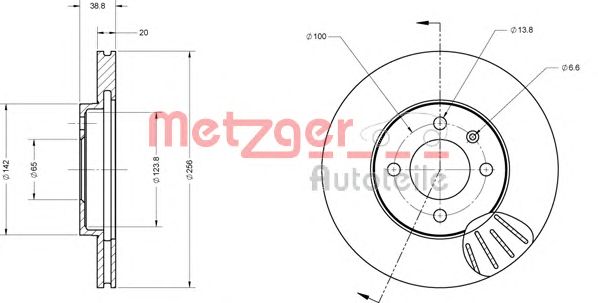 Disc frana