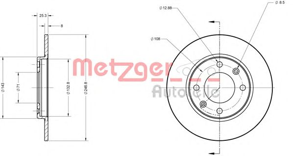 Disc frana