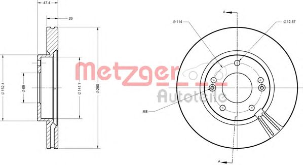 Disc frana