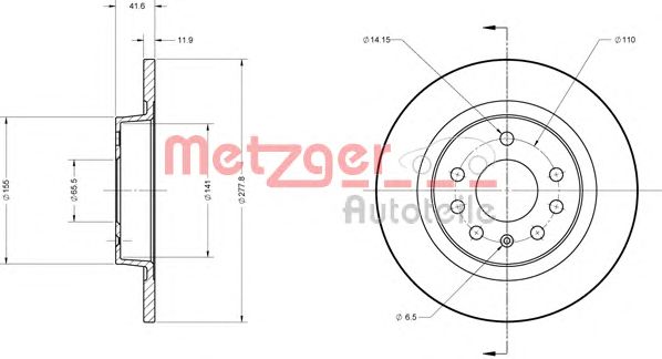 Disc frana