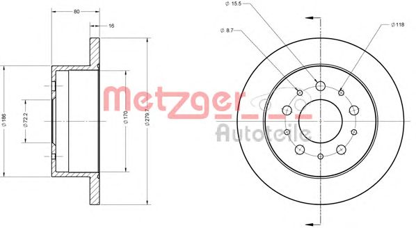 Disc frana