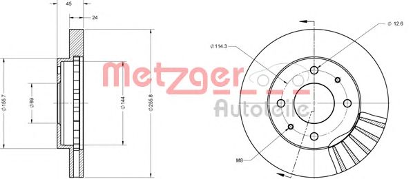 Disc frana