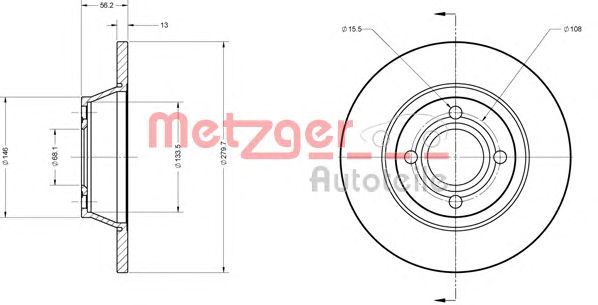 Disc frana