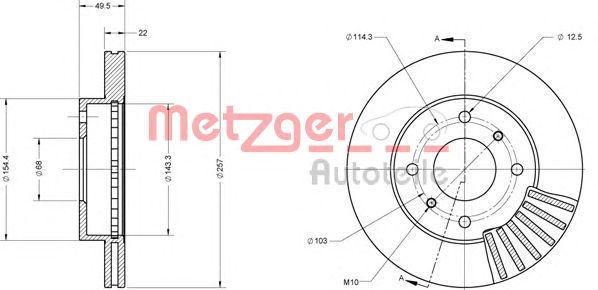 Disc frana