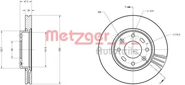 Disc frana