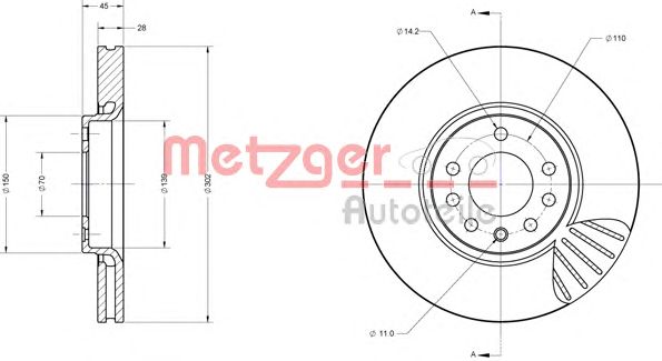 Disc frana