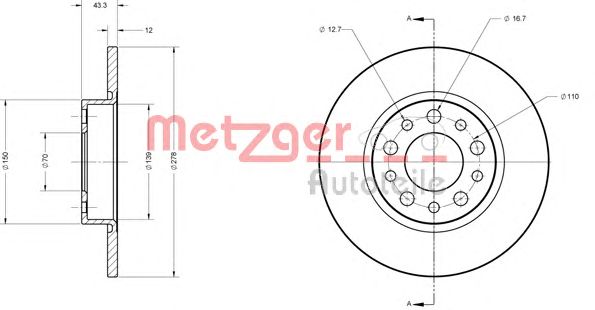 Disc frana