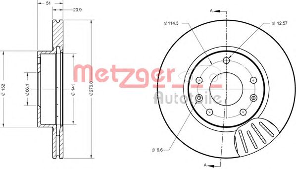 Disc frana