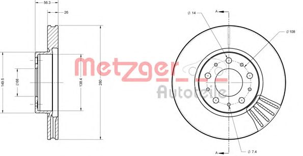 Disc frana