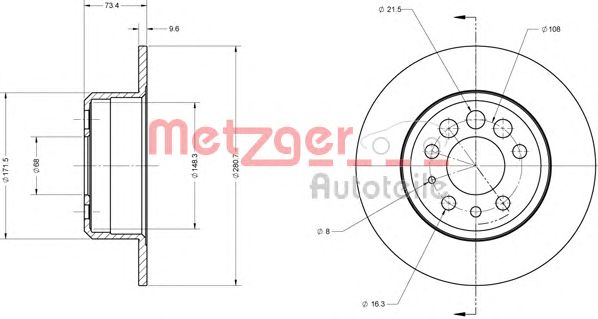 Disc frana