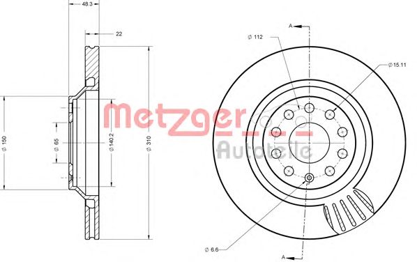 Disc frana