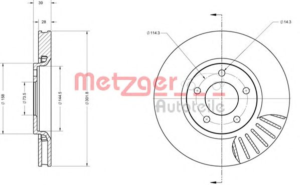 Disc frana