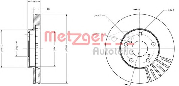 Disc frana