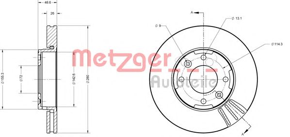 Disc frana