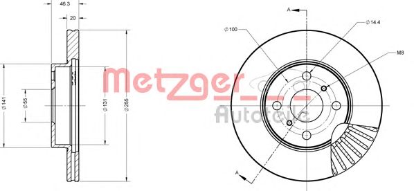 Disc frana