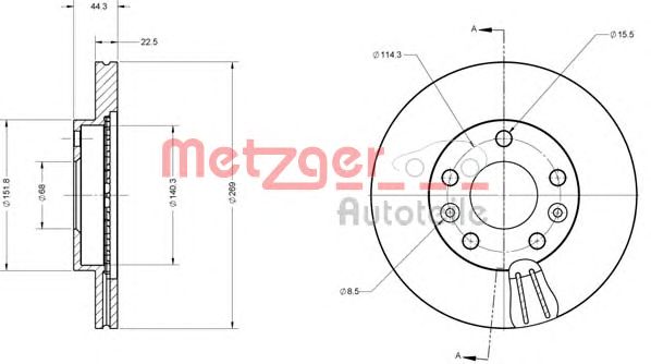 Disc frana