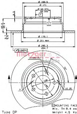 Disc frana