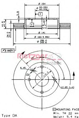 Disc frana