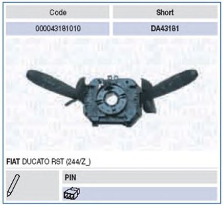 Comutator coloana directie FIAT