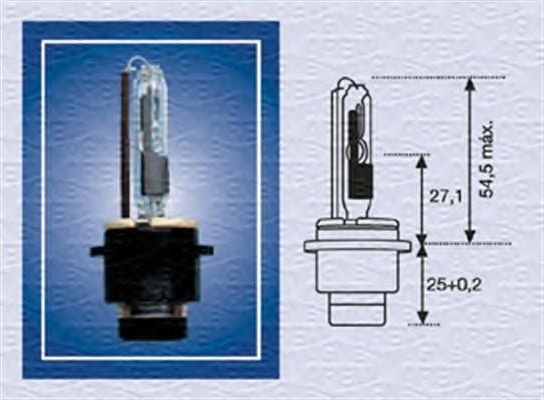 Bec far principal XENON D2R 35W 4300K