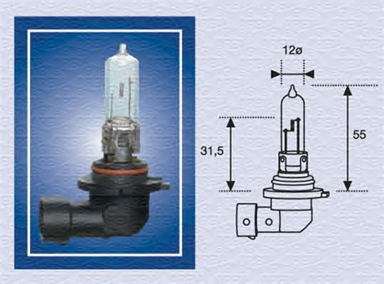 Bec far faza lunga HB3 12V/60W