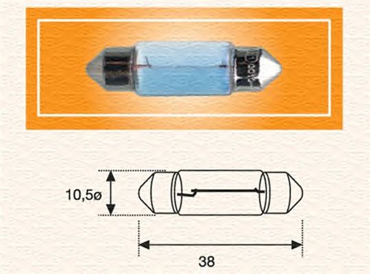 Bec 24V/5W C5W (TUBULAR) 