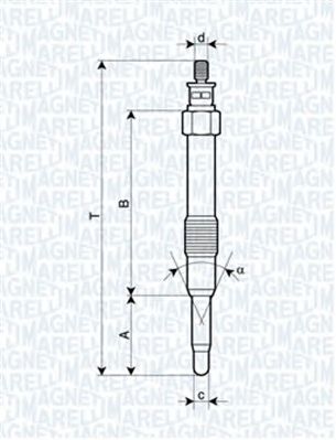 Bujie incandescenta