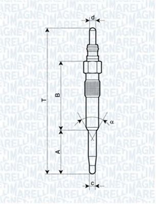 Bujie incandescenta