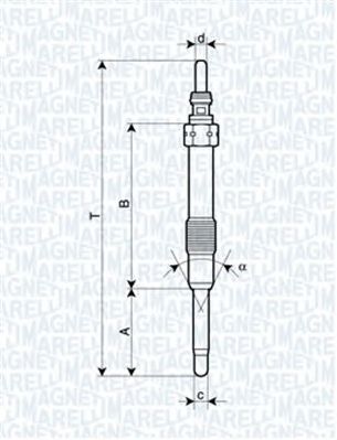 Bujie incandescenta