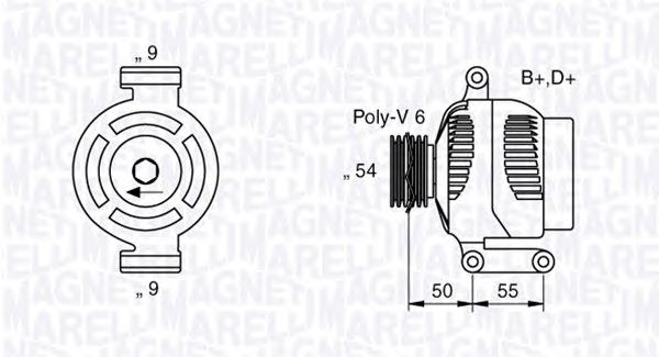 Generator / Alternator FIAT 1.3 MULTIJET