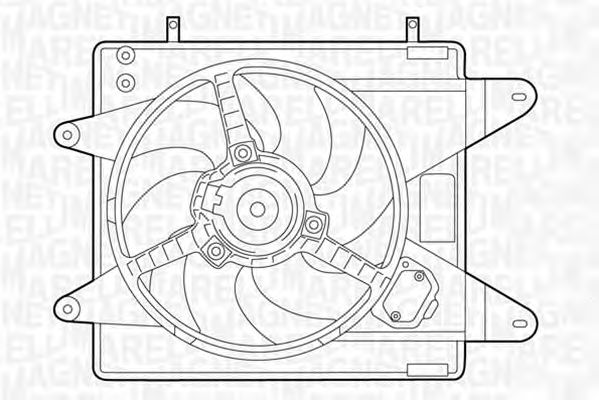 Ventilator, radiator