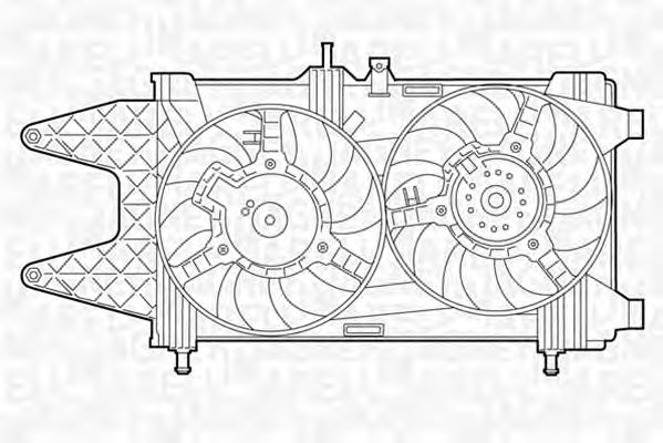 Ventilator, radiator