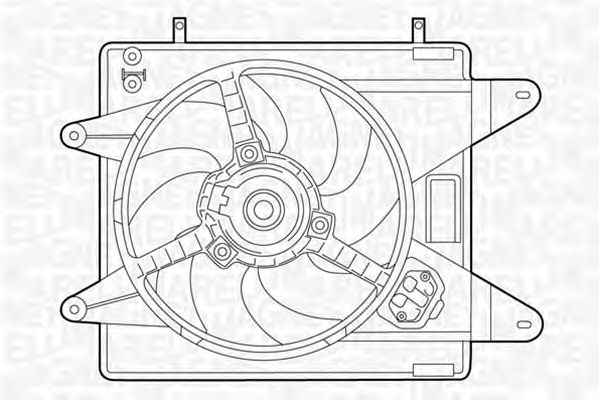 Ventilator, radiator