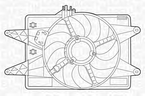 Ventilator, radiator