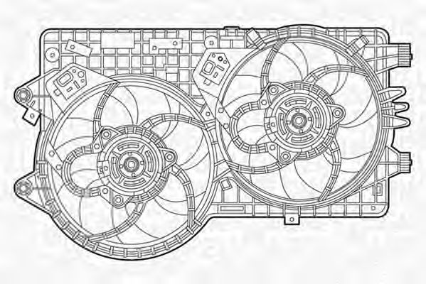 Ventilator, radiator