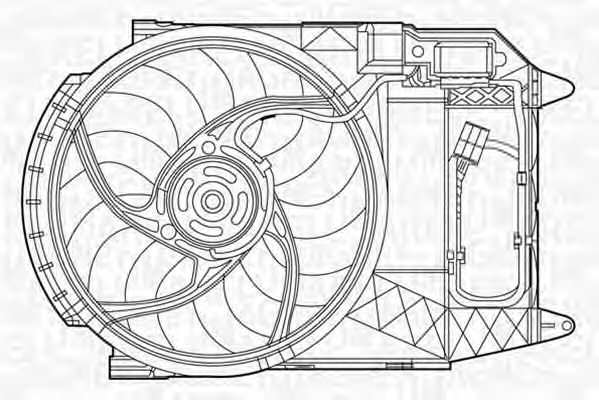 Ventilator, radiator