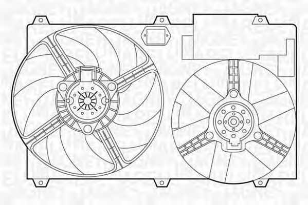 Ventilator, radiator